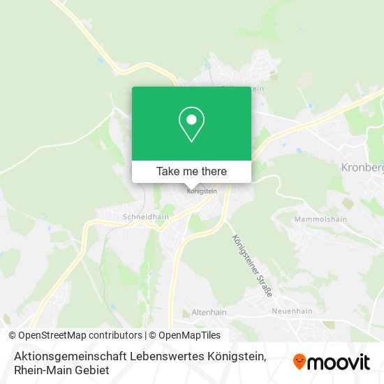 Aktionsgemeinschaft Lebenswertes Königstein map