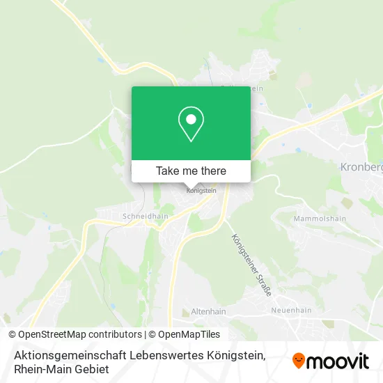 Карта Aktionsgemeinschaft Lebenswertes Königstein