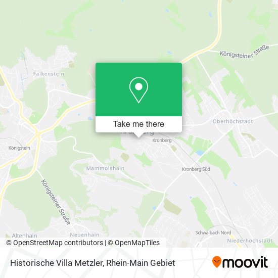 Historische Villa Metzler map