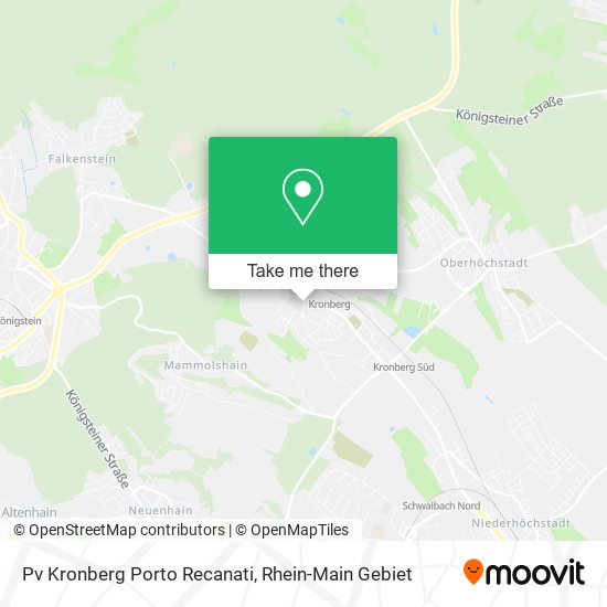 Pv Kronberg Porto Recanati map