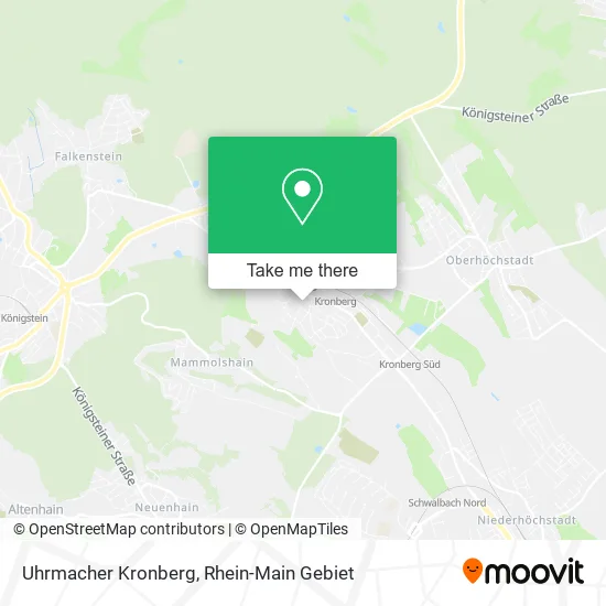 Карта Uhrmacher Kronberg