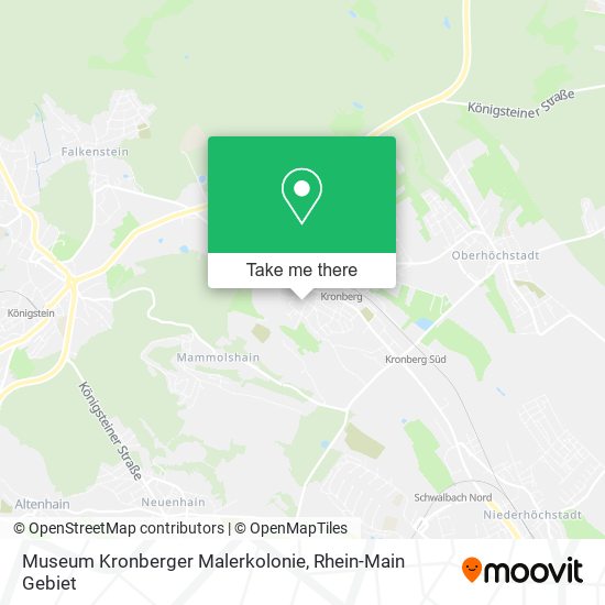 Museum Kronberger Malerkolonie map