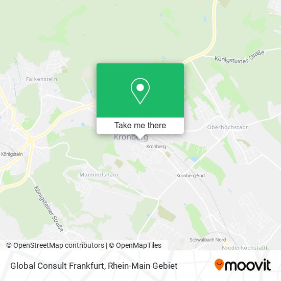 Global Consult Frankfurt map