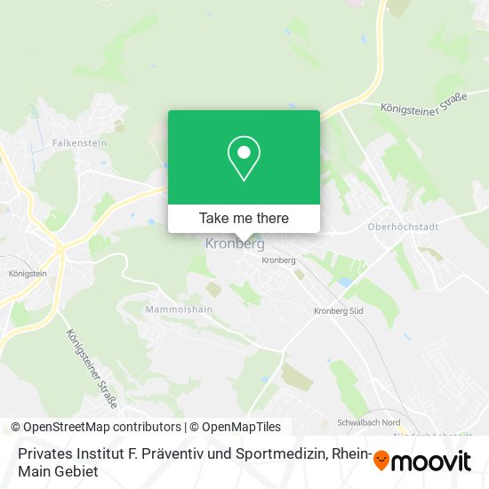 Privates Institut F. Präventiv und Sportmedizin map