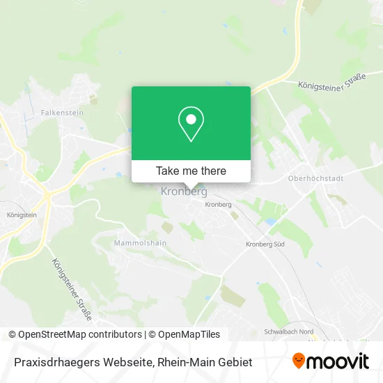 Карта Praxisdrhaegers Webseite