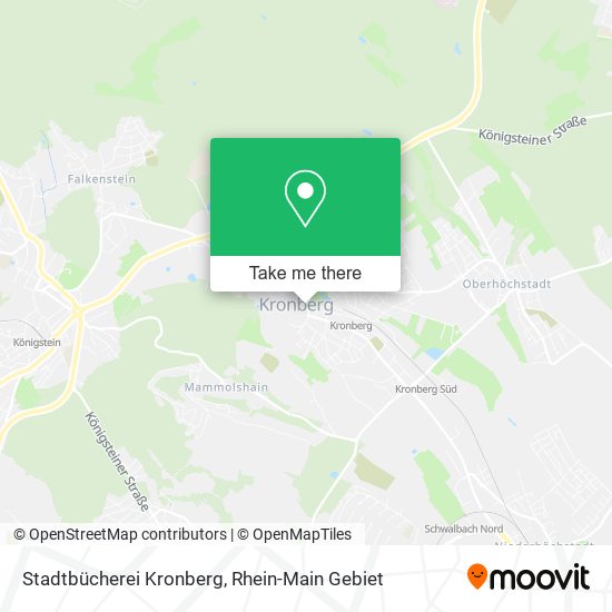 Stadtbücherei Kronberg map