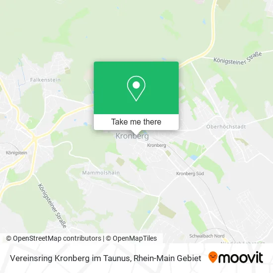 Карта Vereinsring Kronberg im Taunus