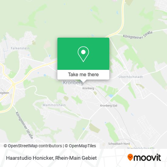 Карта Haarstudio Honicker