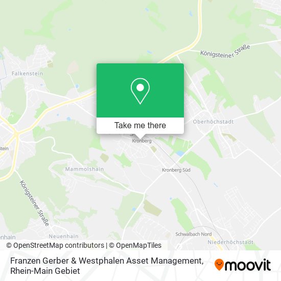 Карта Franzen Gerber & Westphalen Asset Management