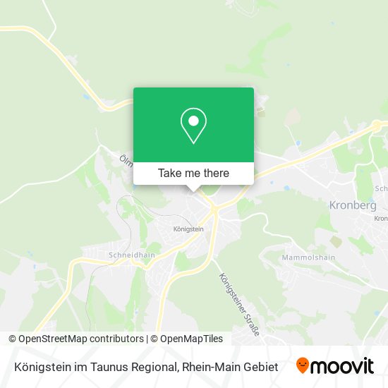 Königstein im Taunus Regional map