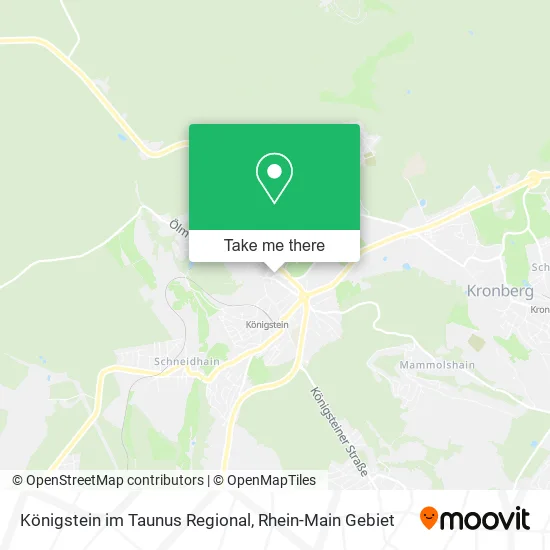 Карта Königstein im Taunus Regional