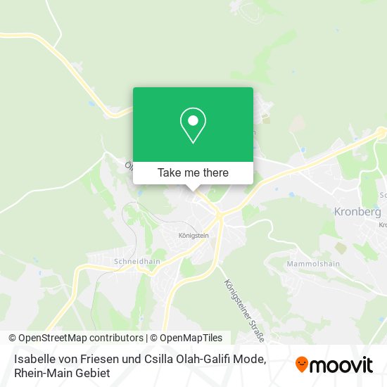 Isabelle von Friesen und Csilla Olah-Galifi Mode map