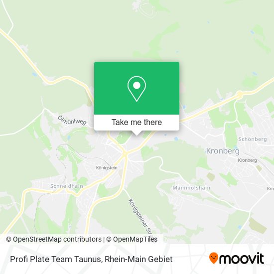 Profi Plate Team Taunus map