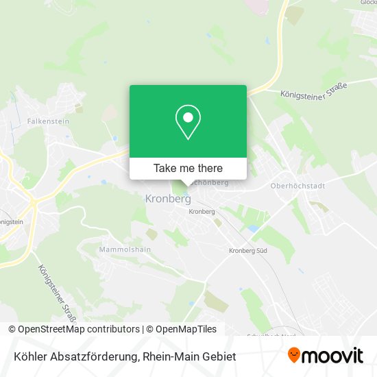 Köhler Absatzförderung map