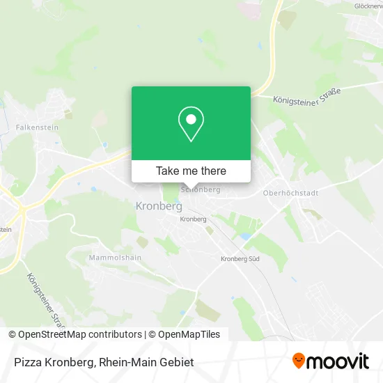 Карта Pizza Kronberg