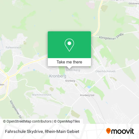 Карта Fahrschule Skydrive