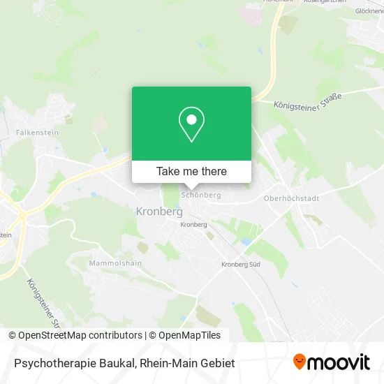 Карта Psychotherapie Baukal