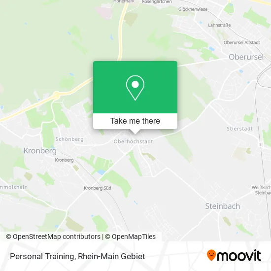 Карта Personal Training