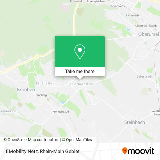 Карта EMobility Netz