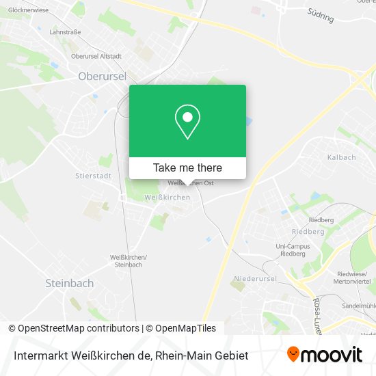Intermarkt Weißkirchen de map