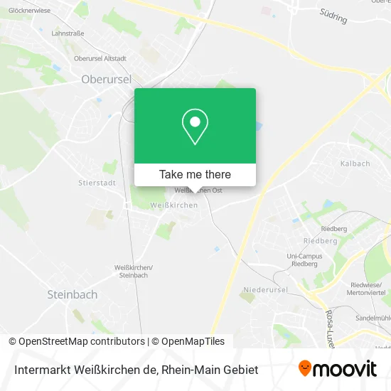 Карта Intermarkt Weißkirchen de