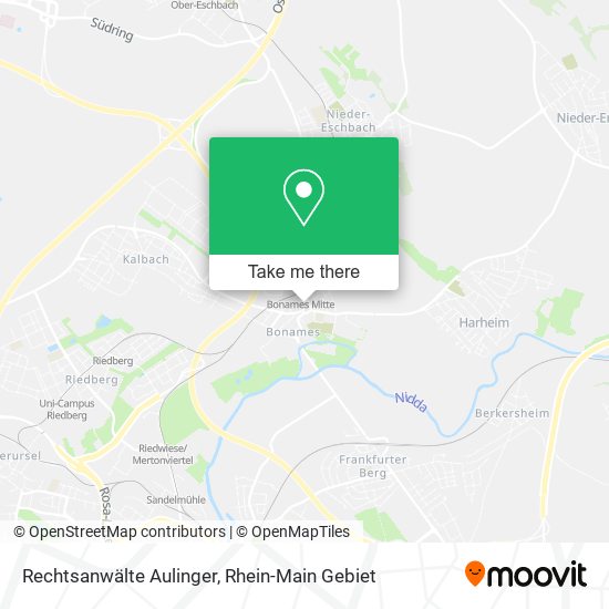 Rechtsanwälte Aulinger map