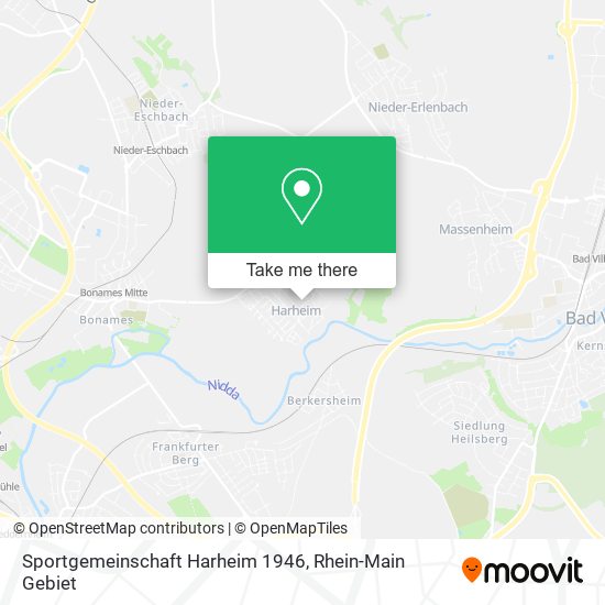 Sportgemeinschaft Harheim 1946 map