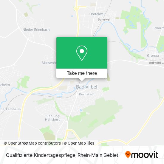 Qualifizierte Kindertagespflege map