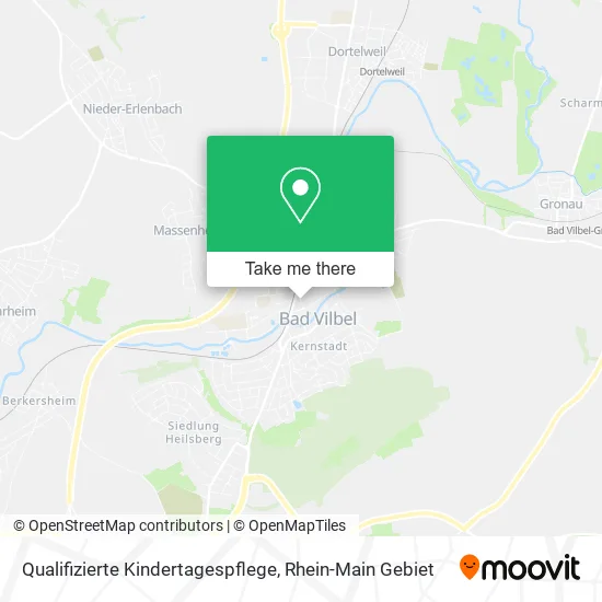 Карта Qualifizierte Kindertagespflege
