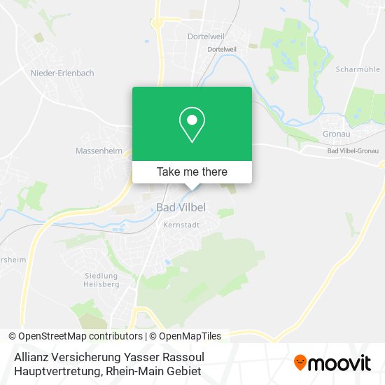 Карта Allianz Versicherung Yasser Rassoul Hauptvertretung