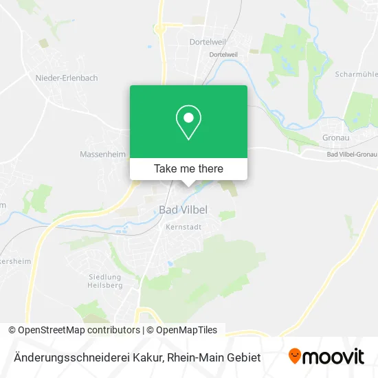Карта Änderungsschneiderei Kakur