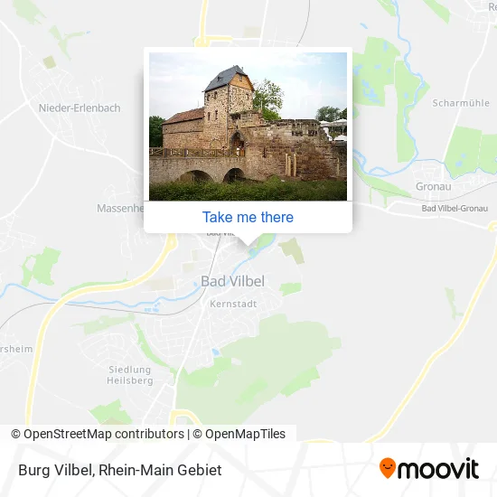 Карта Burg Vilbel