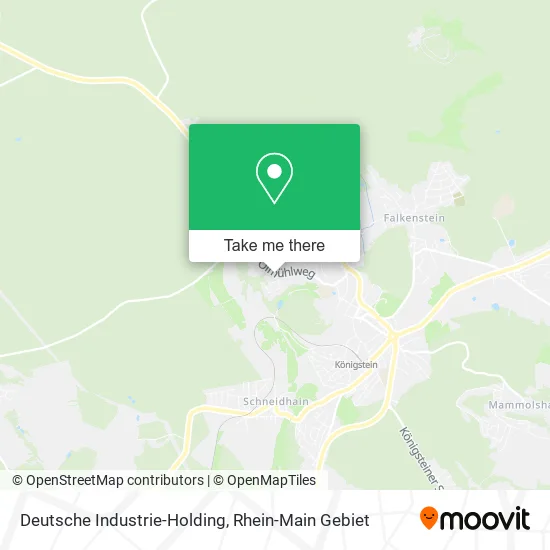 Карта Deutsche Industrie-Holding