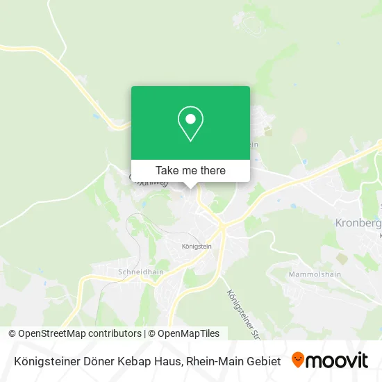 Карта Königsteiner Döner Kebap Haus
