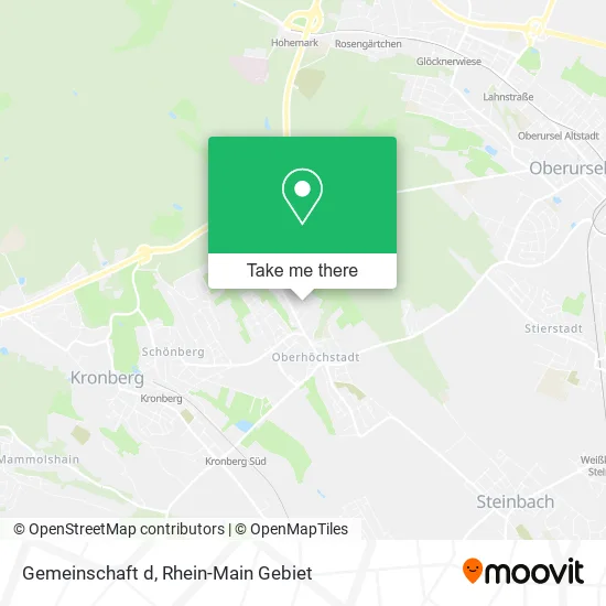 Карта Gemeinschaft d