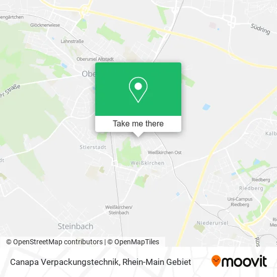 Карта Canapa Verpackungstechnik
