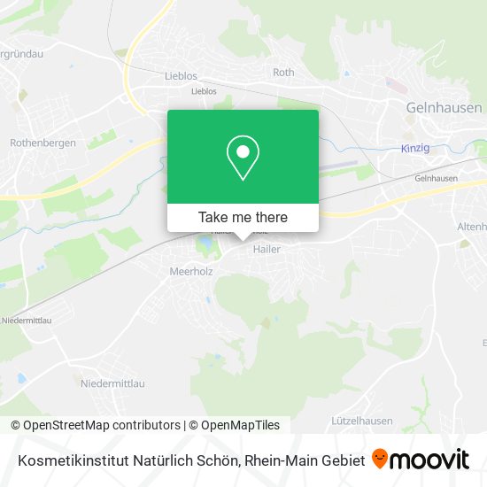 Kosmetikinstitut Natürlich Schön map