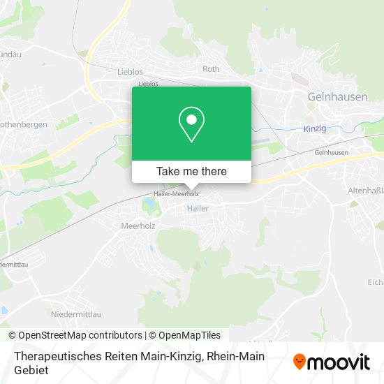 Therapeutisches Reiten Main-Kinzig map