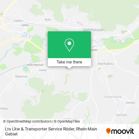 Lts Lkw & Transporter Service Röder map