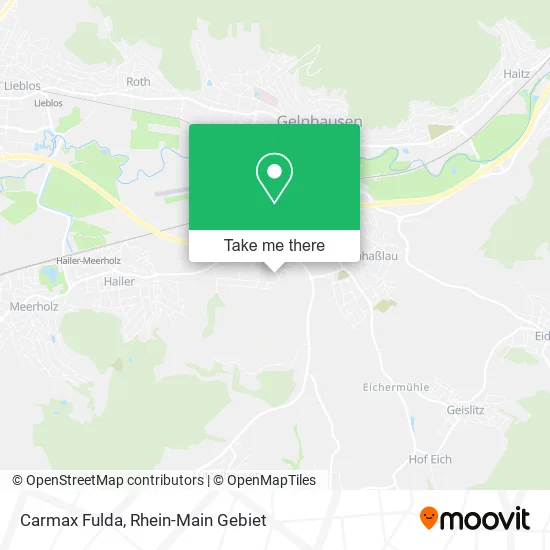 Карта Carmax Fulda