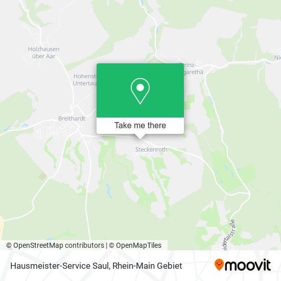 Hausmeister-Service Saul map
