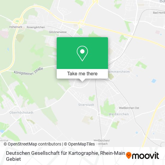 Deutschen Gesellschaft für Kartographie map