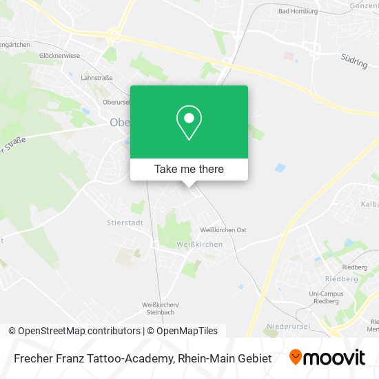 Frecher Franz Tattoo-Academy map
