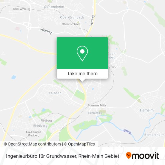 Ingenieurbüro für Grundwasser map