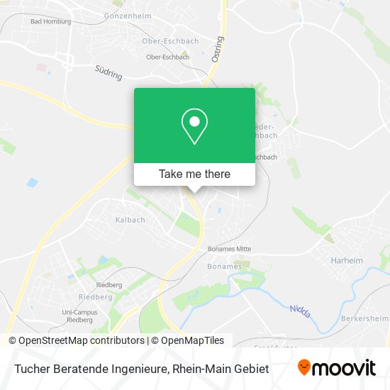Tucher Beratende Ingenieure map