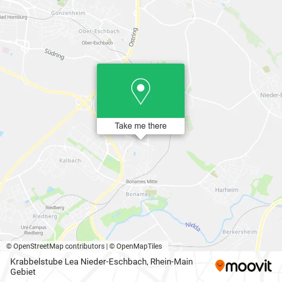 Карта Krabbelstube Lea Nieder-Eschbach