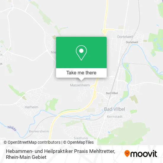 Карта Hebammen- und Heilpraktiker Praxis Mehltretter