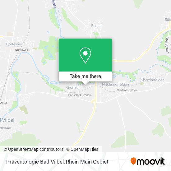 Präventologie Bad Vilbel map