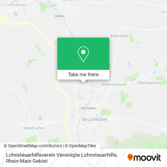 Карта Lohnsteuerhilfeverein Vereinigte Lohnsteuerhilfe