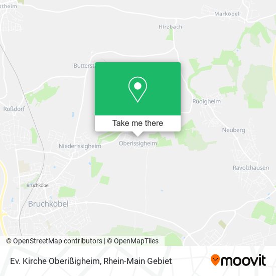 Ev. Kirche Oberißigheim map